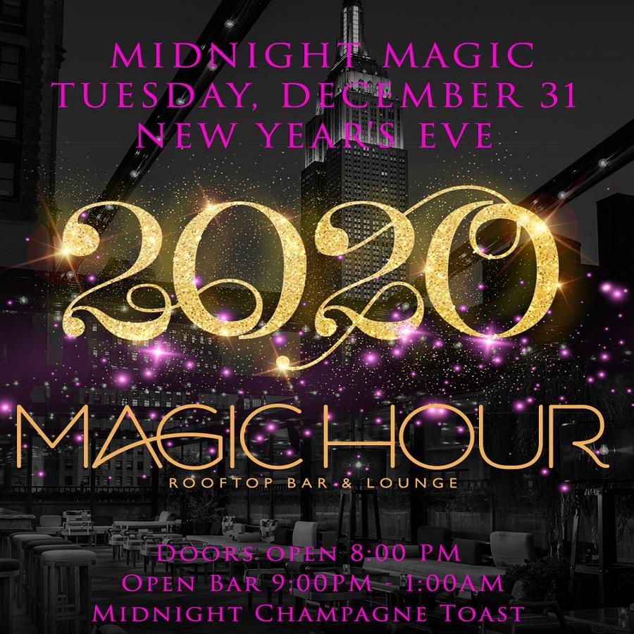 Magic Hour @ Moxy Hotel Times Square NYE Party