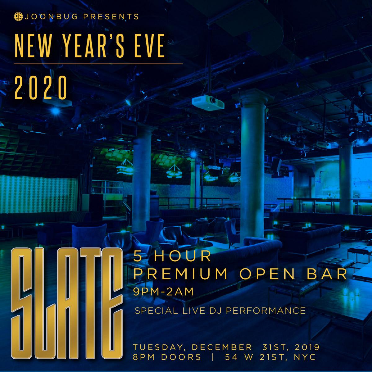 Slate New Year's Eve Party