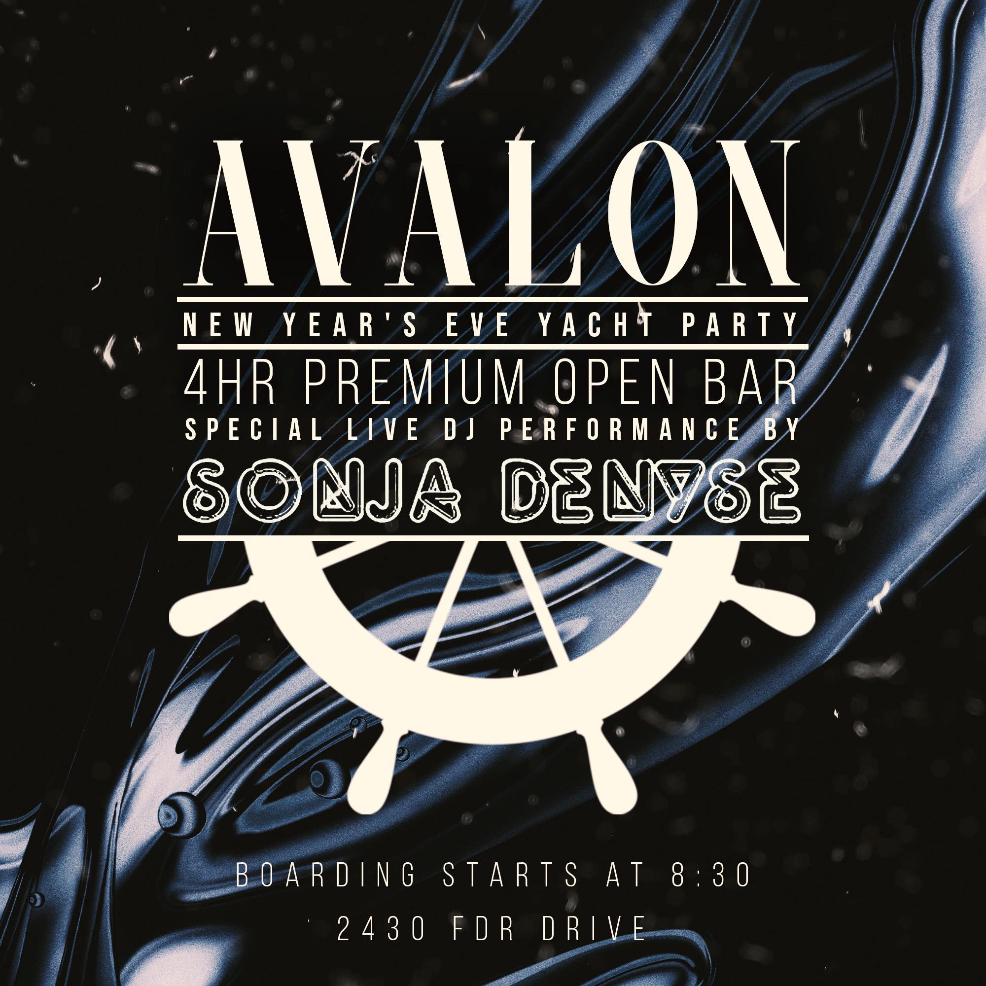 Avalon Yacht NYE Party