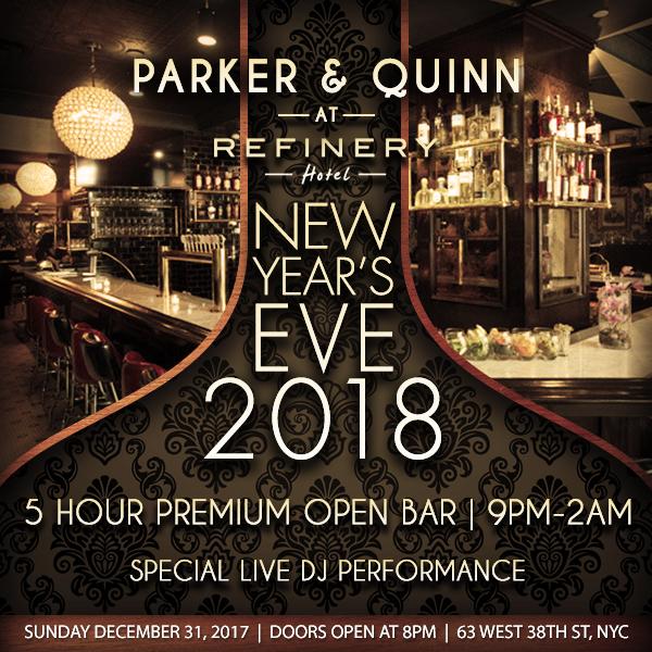 Parker & Quinn at The Refinery Hotel