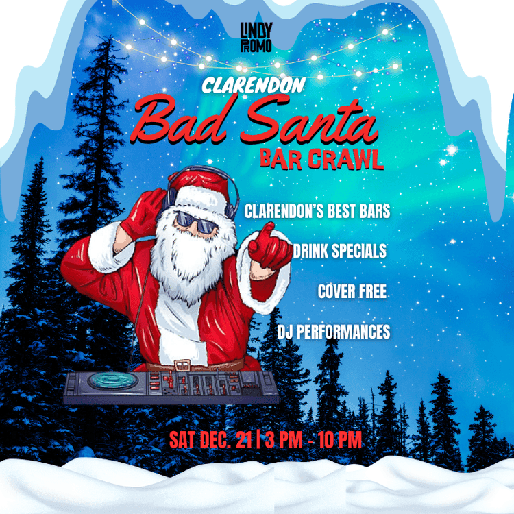 Clarendon Bad Santa Bar Crawl