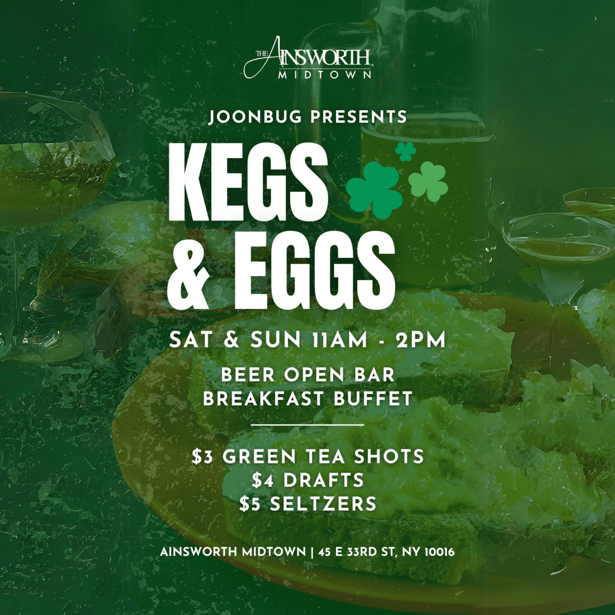 Kegs and Eggs Ainsworth Midtown Sunday