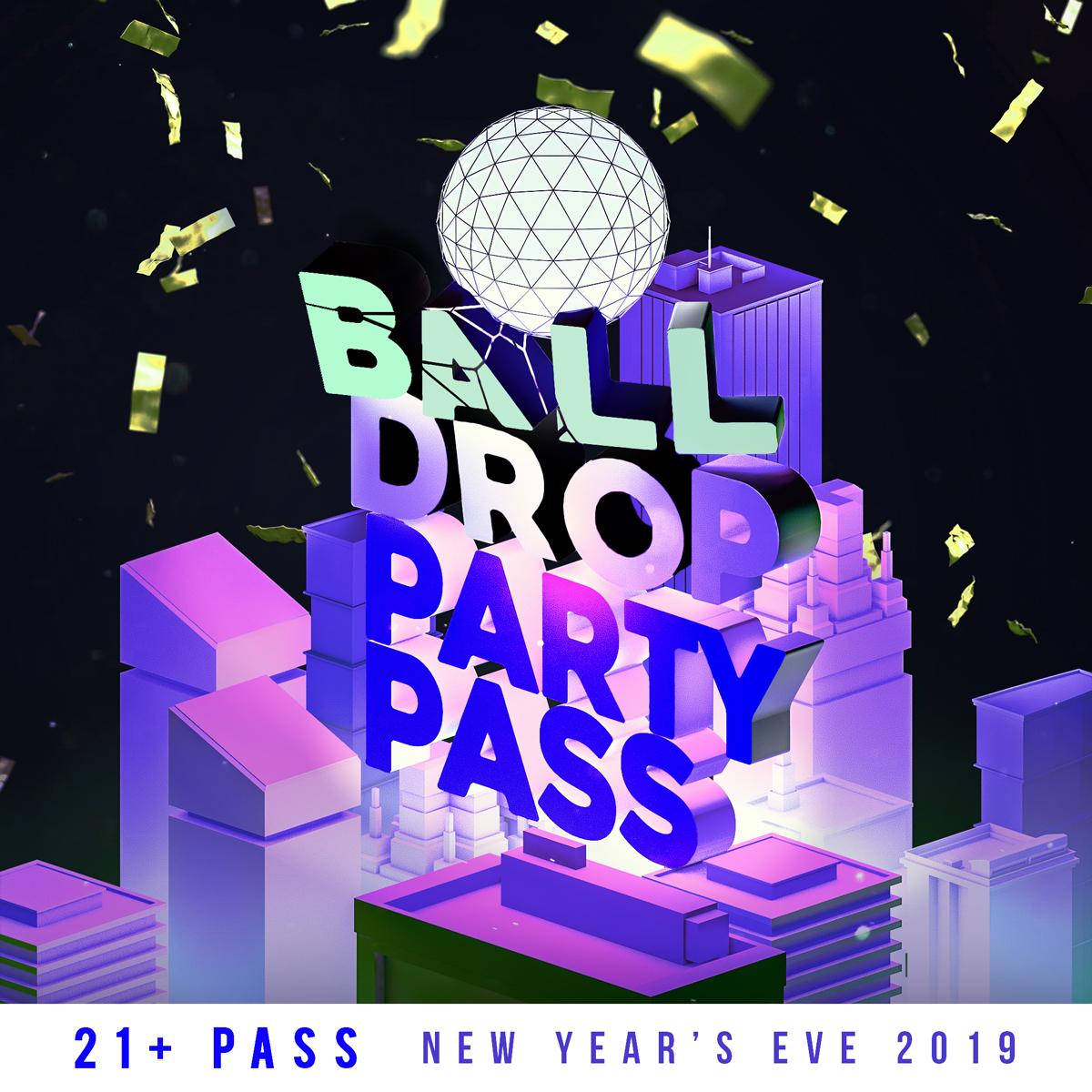 Ball Drop Times Square Party Pass