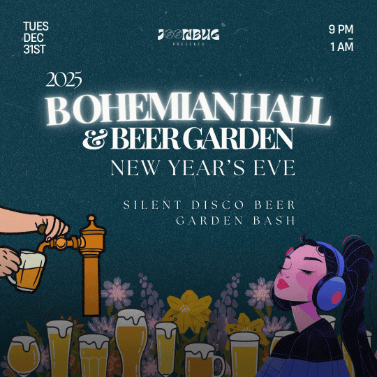 Bohemian Beer Garden Silent Disco Extravaganza