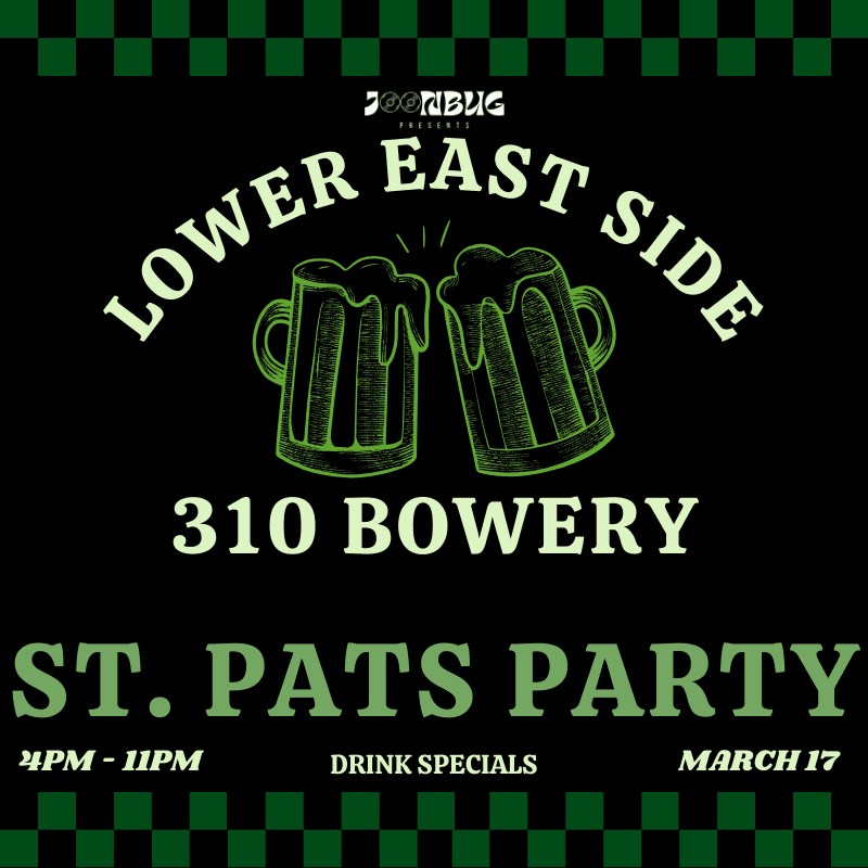 LES NYC St. Patrick's Day Party 3-17