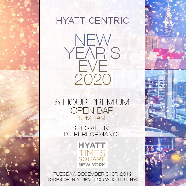 Hyatt Centric Bar 54 Times Square